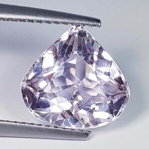 4.80 ct Top Grade Gem Pear Cut Natural Pink Kunzite